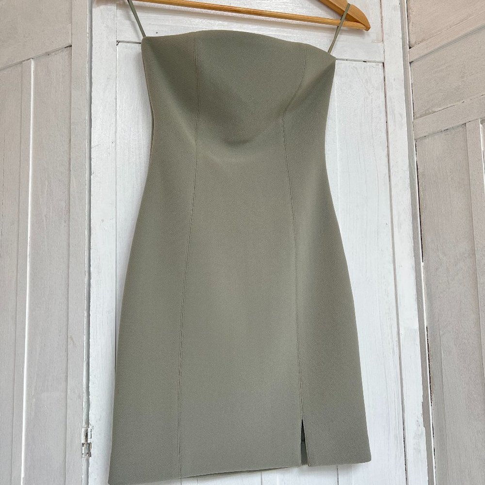Strapless 90's Inspired Cocktail Dress